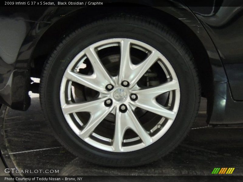 Black Obsidian / Graphite 2009 Infiniti G 37 x S Sedan