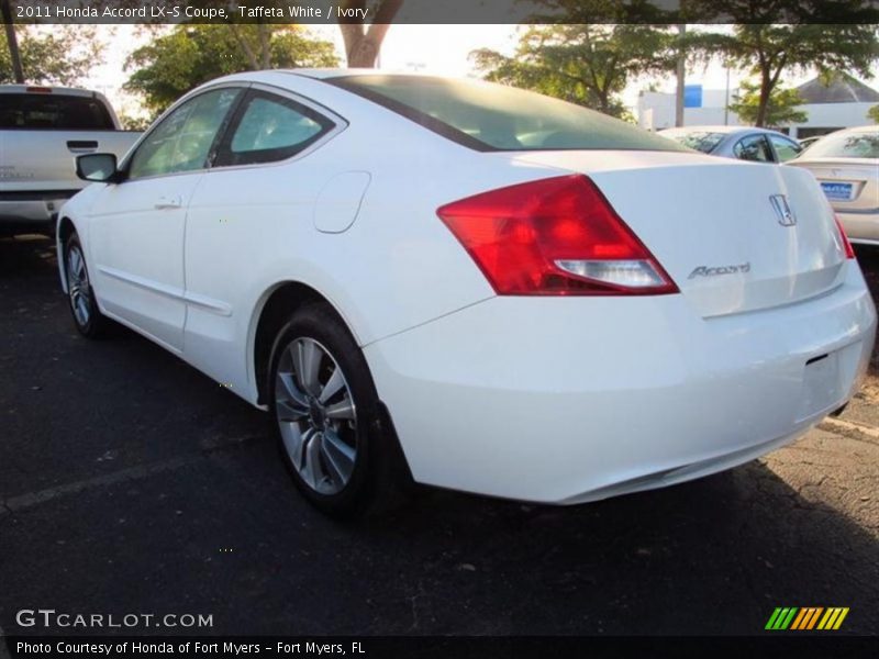 Taffeta White / Ivory 2011 Honda Accord LX-S Coupe