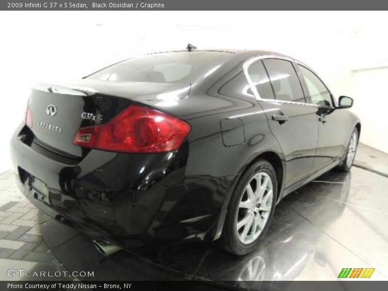 Black Obsidian / Graphite 2009 Infiniti G 37 x S Sedan