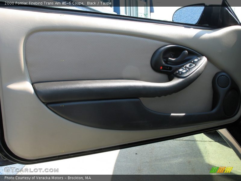 Black / Taupe 2000 Pontiac Firebird Trans Am WS-6 Coupe