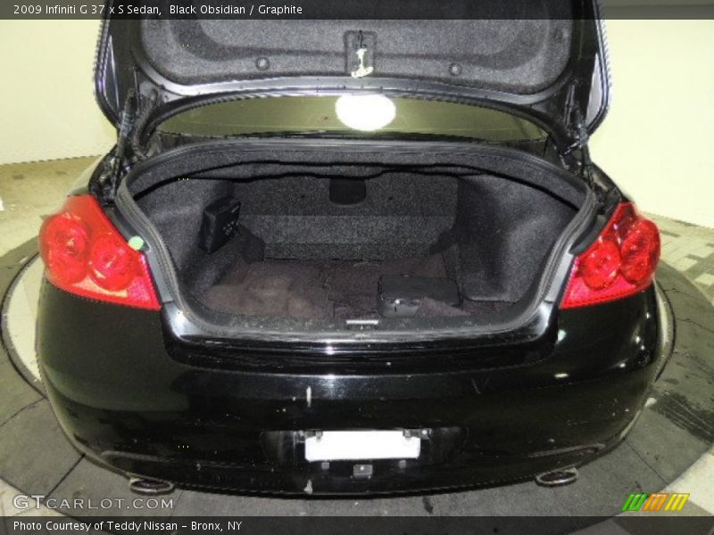 Black Obsidian / Graphite 2009 Infiniti G 37 x S Sedan