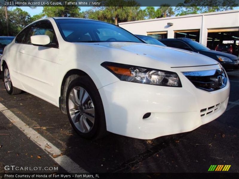 Taffeta White / Ivory 2011 Honda Accord LX-S Coupe