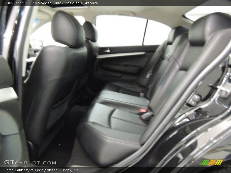 Black Obsidian / Graphite 2009 Infiniti G 37 x S Sedan