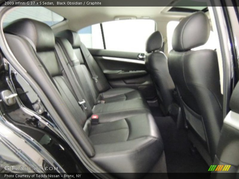 Black Obsidian / Graphite 2009 Infiniti G 37 x S Sedan