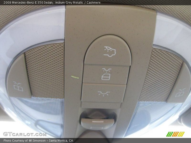 Indium Grey Metallic / Cashmere 2009 Mercedes-Benz E 350 Sedan
