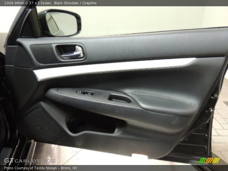 Black Obsidian / Graphite 2009 Infiniti G 37 x S Sedan