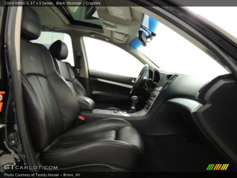 Black Obsidian / Graphite 2009 Infiniti G 37 x S Sedan