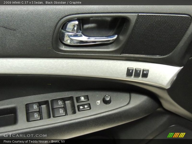 Black Obsidian / Graphite 2009 Infiniti G 37 x S Sedan