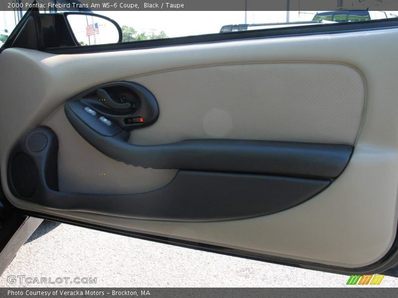 Black / Taupe 2000 Pontiac Firebird Trans Am WS-6 Coupe