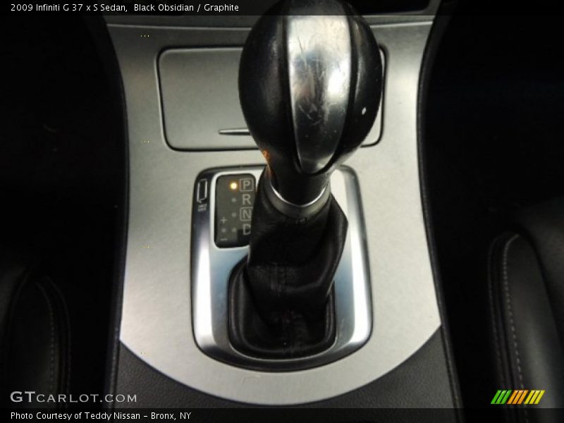 Black Obsidian / Graphite 2009 Infiniti G 37 x S Sedan
