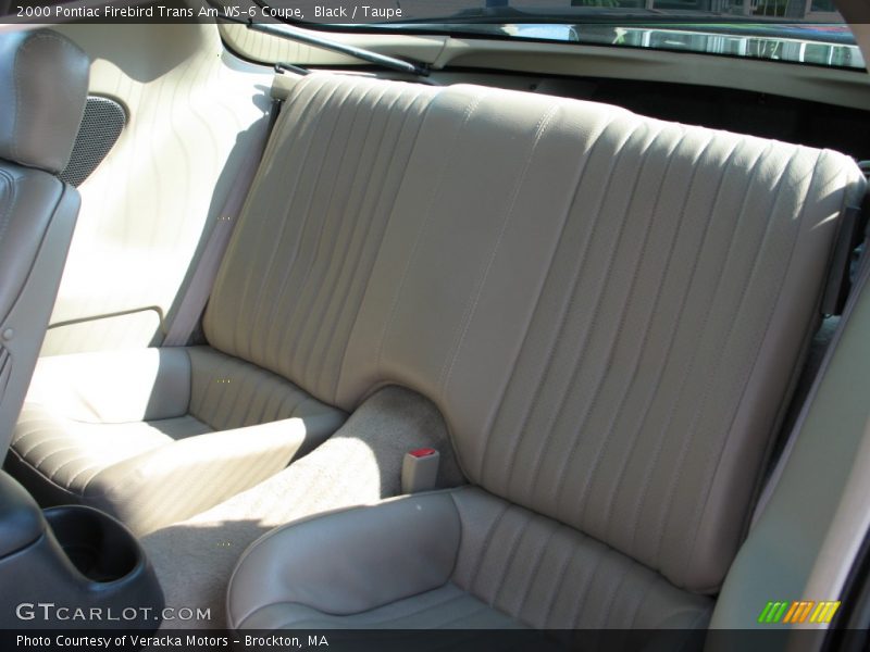 Black / Taupe 2000 Pontiac Firebird Trans Am WS-6 Coupe