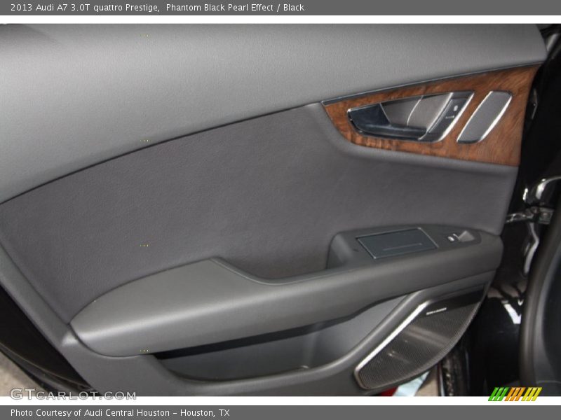 Phantom Black Pearl Effect / Black 2013 Audi A7 3.0T quattro Prestige