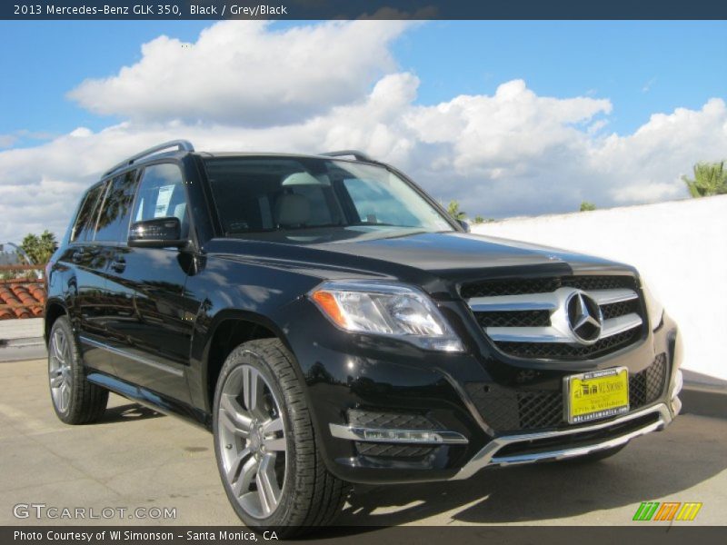 Black / Grey/Black 2013 Mercedes-Benz GLK 350