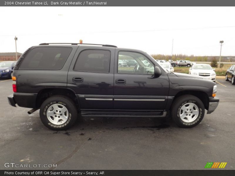 Dark Gray Metallic / Tan/Neutral 2004 Chevrolet Tahoe LS