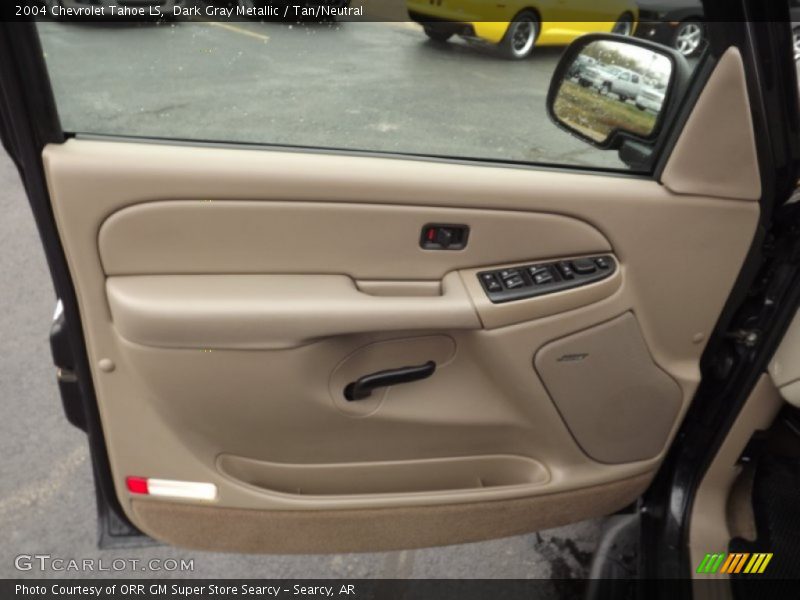 Dark Gray Metallic / Tan/Neutral 2004 Chevrolet Tahoe LS