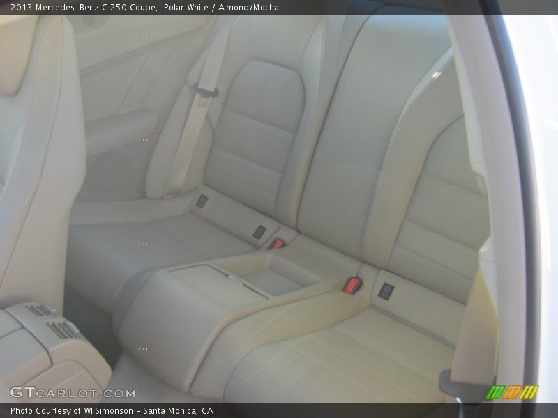 Polar White / Almond/Mocha 2013 Mercedes-Benz C 250 Coupe