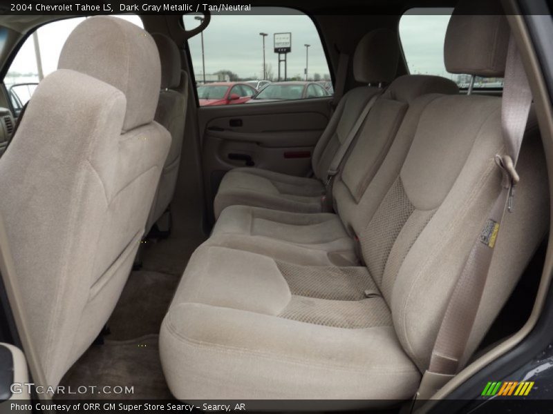 Rear Seat of 2004 Tahoe LS