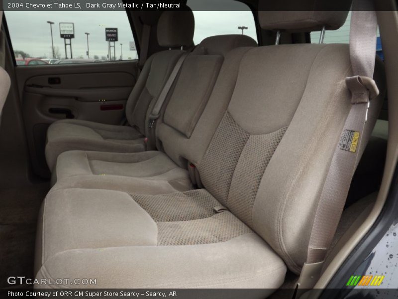 Dark Gray Metallic / Tan/Neutral 2004 Chevrolet Tahoe LS