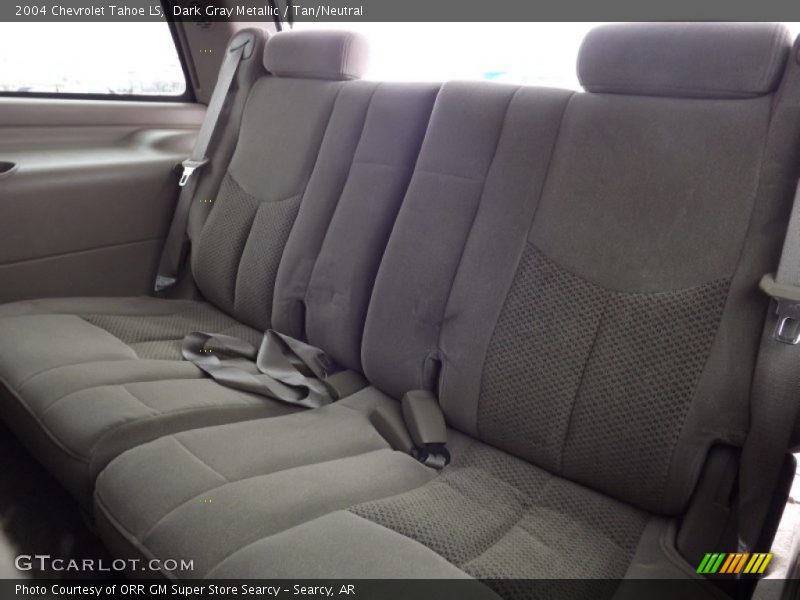 Dark Gray Metallic / Tan/Neutral 2004 Chevrolet Tahoe LS