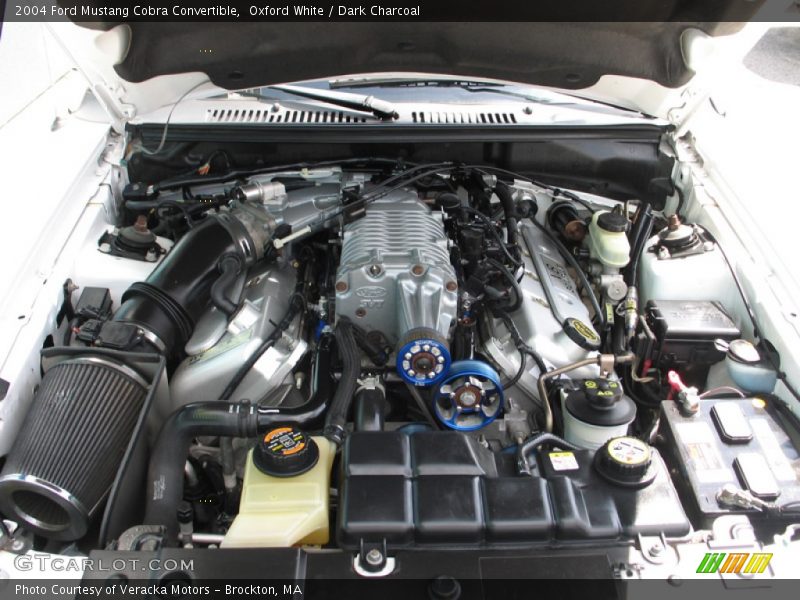  2004 Mustang Cobra Convertible Engine - 4.6 Liter SVT Supercharged DOHC 32-Valve V8