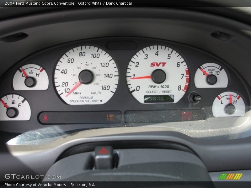  2004 Mustang Cobra Convertible Cobra Convertible Gauges