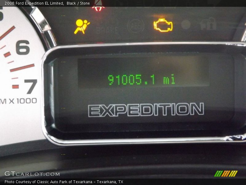 Black / Stone 2008 Ford Expedition EL Limited