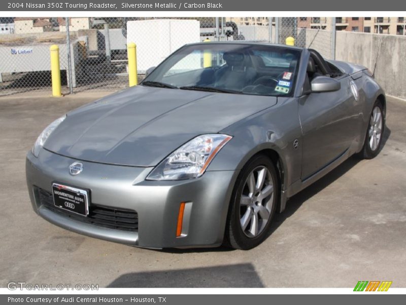 Silverstone Metallic / Carbon Black 2004 Nissan 350Z Touring Roadster