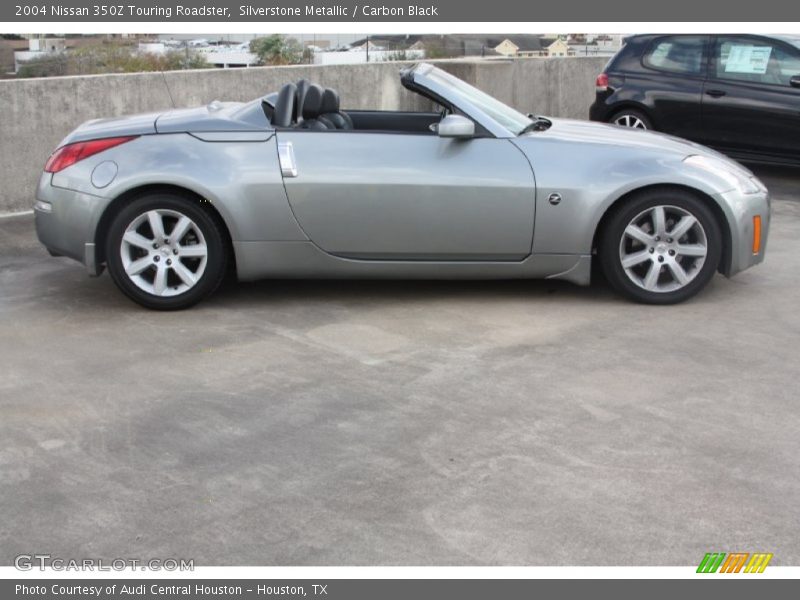 Silverstone Metallic / Carbon Black 2004 Nissan 350Z Touring Roadster