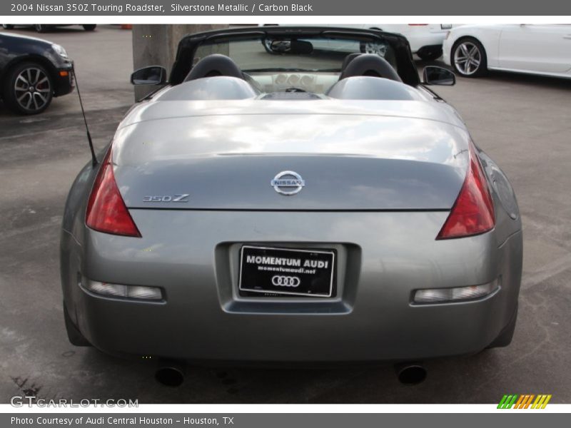 Silverstone Metallic / Carbon Black 2004 Nissan 350Z Touring Roadster