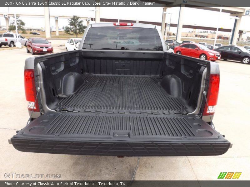 Steel Gray Metallic / Dark Titanium 2007 GMC Sierra 1500 Classic SL Regular Cab