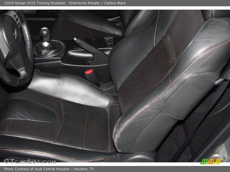 Silverstone Metallic / Carbon Black 2004 Nissan 350Z Touring Roadster