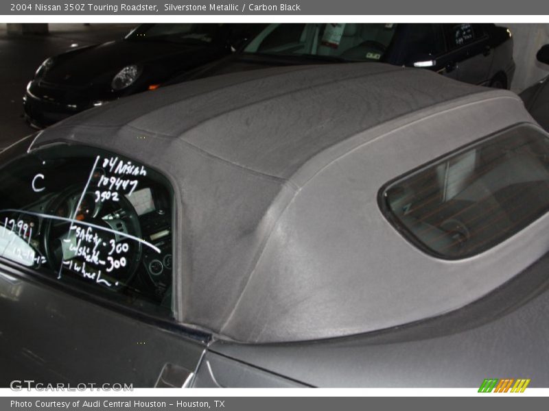 Silverstone Metallic / Carbon Black 2004 Nissan 350Z Touring Roadster