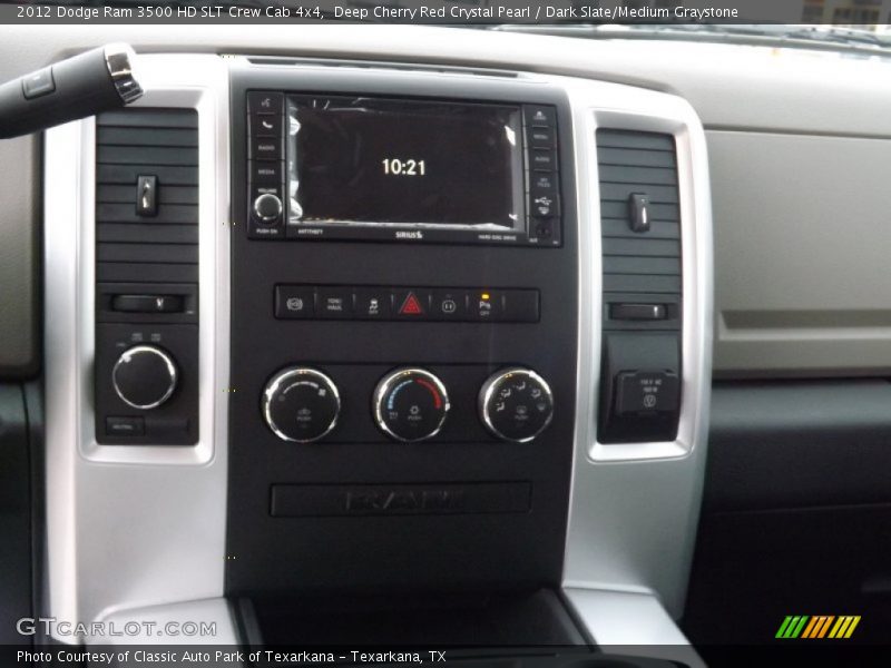 Deep Cherry Red Crystal Pearl / Dark Slate/Medium Graystone 2012 Dodge Ram 3500 HD SLT Crew Cab 4x4