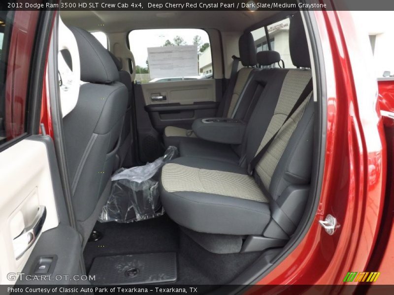 Deep Cherry Red Crystal Pearl / Dark Slate/Medium Graystone 2012 Dodge Ram 3500 HD SLT Crew Cab 4x4