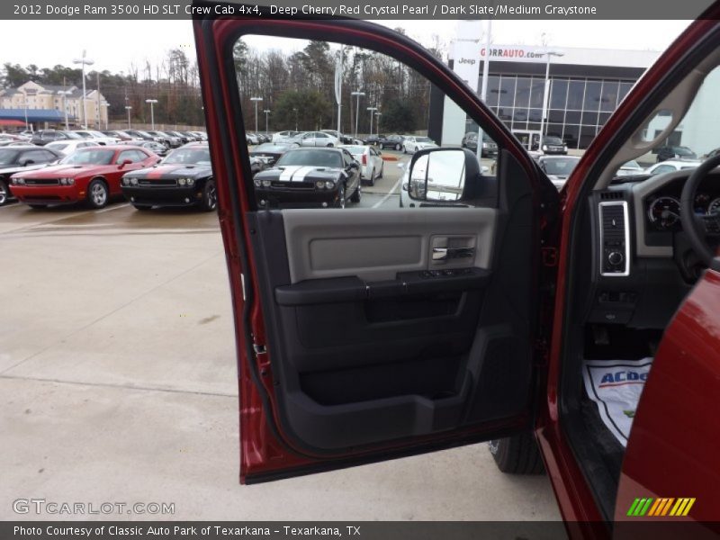 Deep Cherry Red Crystal Pearl / Dark Slate/Medium Graystone 2012 Dodge Ram 3500 HD SLT Crew Cab 4x4
