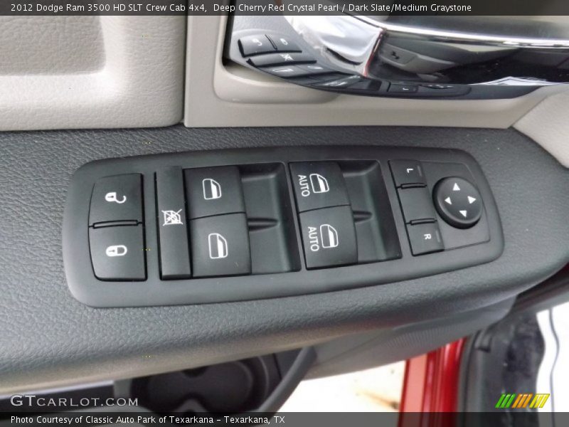 Deep Cherry Red Crystal Pearl / Dark Slate/Medium Graystone 2012 Dodge Ram 3500 HD SLT Crew Cab 4x4