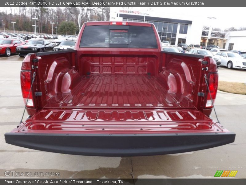 Deep Cherry Red Crystal Pearl / Dark Slate/Medium Graystone 2012 Dodge Ram 3500 HD SLT Crew Cab 4x4
