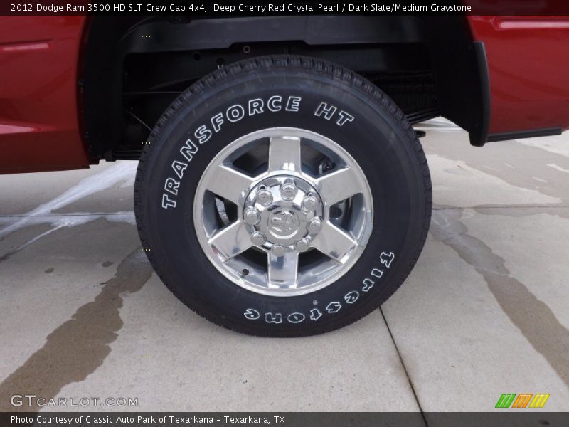 Deep Cherry Red Crystal Pearl / Dark Slate/Medium Graystone 2012 Dodge Ram 3500 HD SLT Crew Cab 4x4