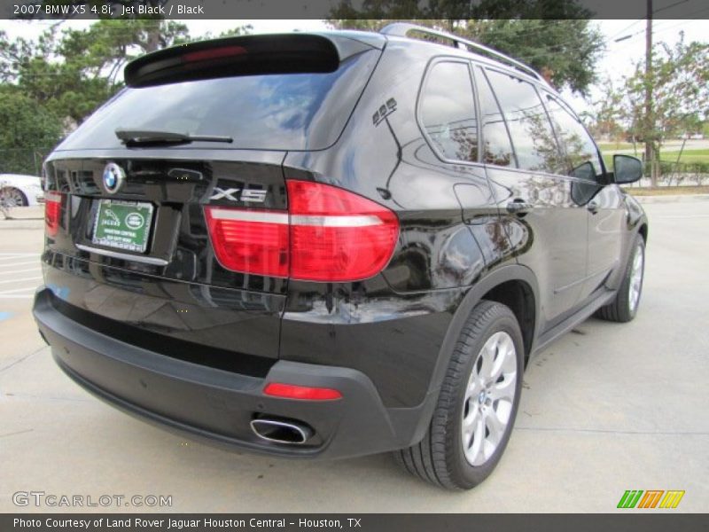 Jet Black / Black 2007 BMW X5 4.8i