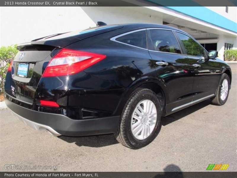 Crystal Black Pearl / Black 2013 Honda Crosstour EX
