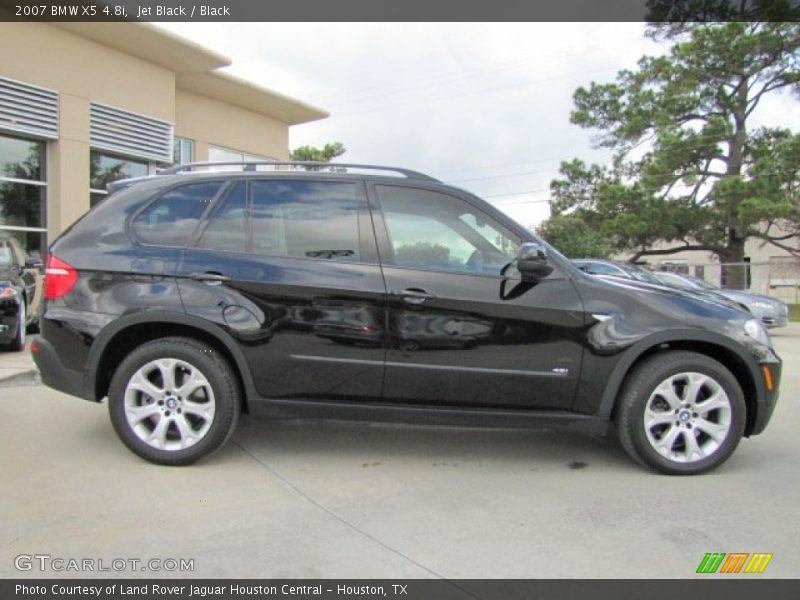 Jet Black / Black 2007 BMW X5 4.8i