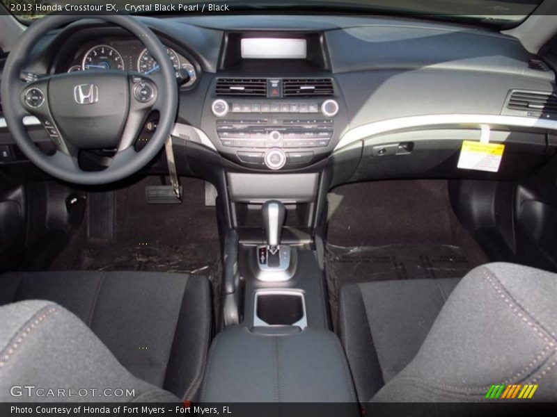 Crystal Black Pearl / Black 2013 Honda Crosstour EX