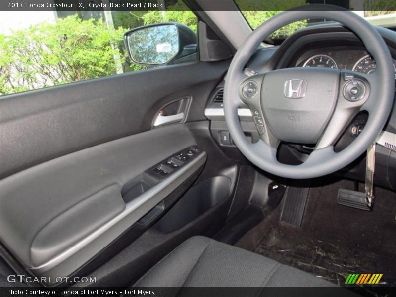 Crystal Black Pearl / Black 2013 Honda Crosstour EX