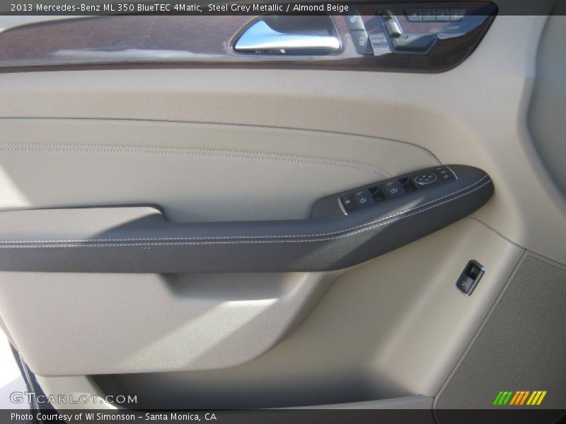 Steel Grey Metallic / Almond Beige 2013 Mercedes-Benz ML 350 BlueTEC 4Matic