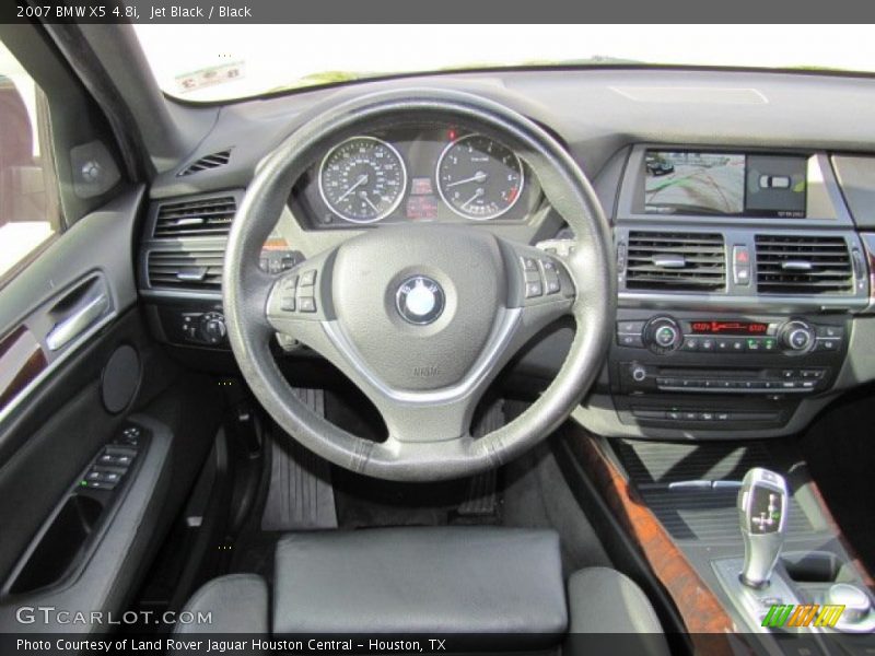 Jet Black / Black 2007 BMW X5 4.8i