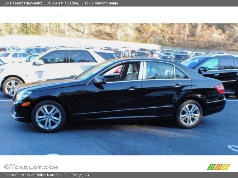 Black / Almond Beige 2010 Mercedes-Benz E 350 4Matic Sedan