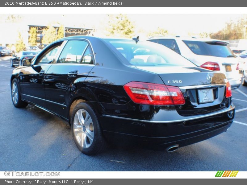 Black / Almond Beige 2010 Mercedes-Benz E 350 4Matic Sedan