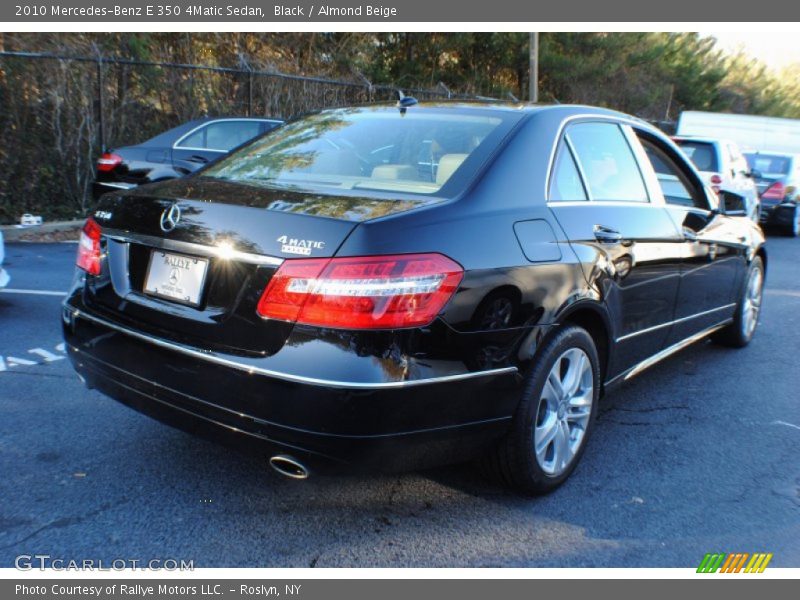 Black / Almond Beige 2010 Mercedes-Benz E 350 4Matic Sedan