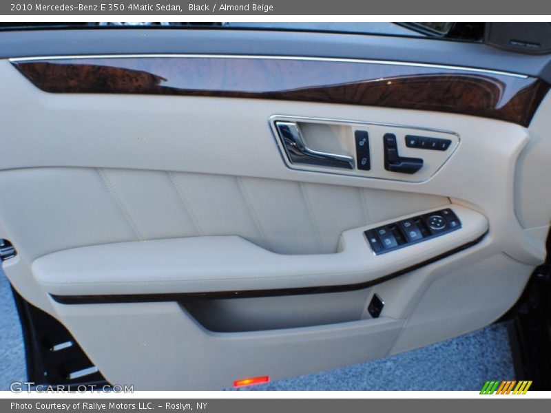 Black / Almond Beige 2010 Mercedes-Benz E 350 4Matic Sedan