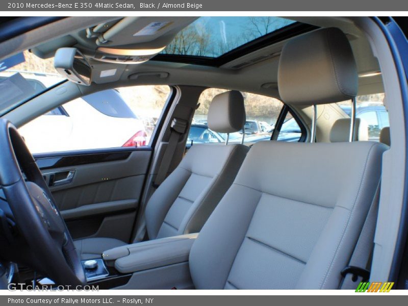 Black / Almond Beige 2010 Mercedes-Benz E 350 4Matic Sedan